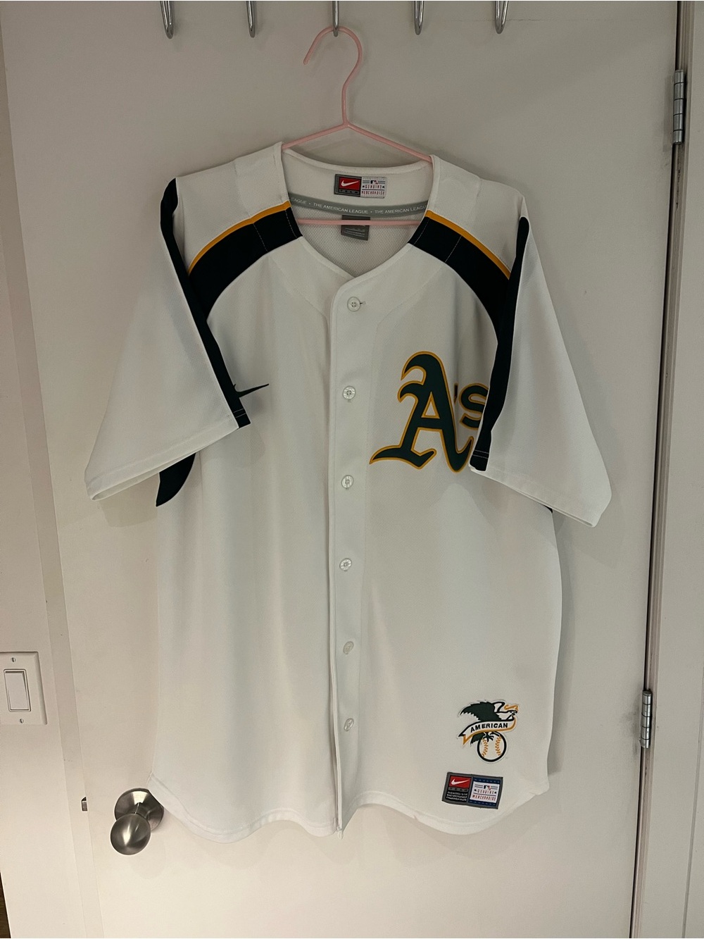 Vintage Nike MLB Oakland Athletics Baseball Jersey XL